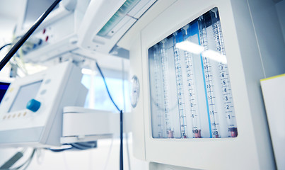 Image showing anesthesia machine at hospital operating room