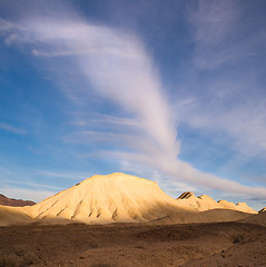 Image showing Rock Formation Death Valley National Park California