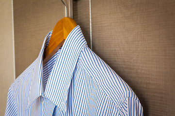 Image showing Business shirt ready for the trip