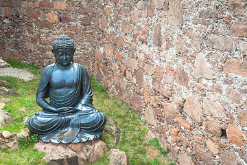 Image showing Meditating Buddha Statue 