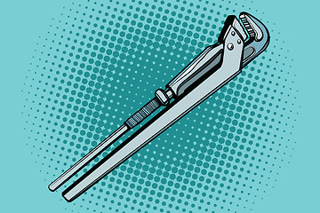 Image showing universal wrench, construction and repair tools