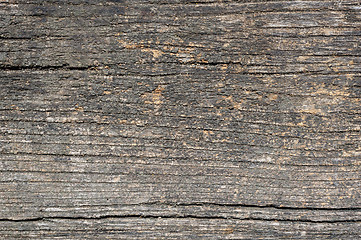 Image showing Old aged wood planks, texture with natural pattern