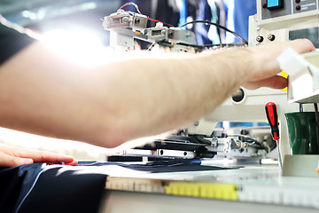 Image showing Sewing machine.