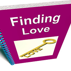 Image showing Finding Love Book Shows Relationship Advice