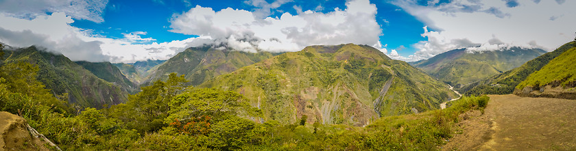 Image showing Mountains near Wamena