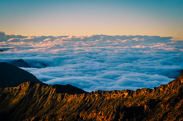 Image showing Sea of clouds