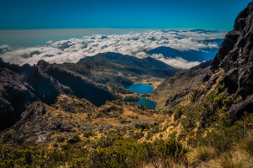 Image showing Lake and fog