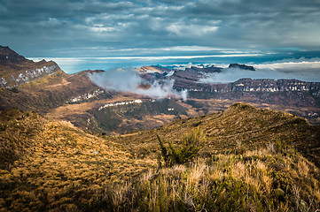 Image showing Valley and mountains