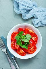 Image showing tomato salad