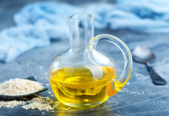 Image showing sesame oil