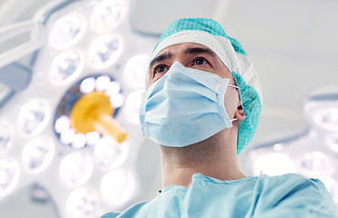 Image showing surgeon in operating room at hospital