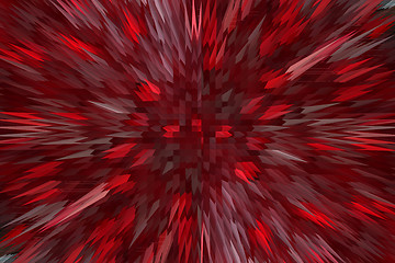 Image showing Red abstract background