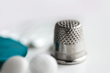 Image showing close up of thimble