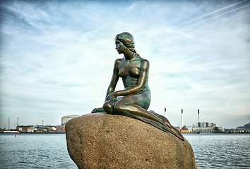 Image showing Little Mermaid, Copenhagen, Denmark