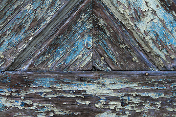 Image showing Weathered wood with patina