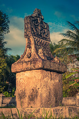 Image showing Carvings in stone