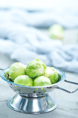 Image showing brussel sprouts