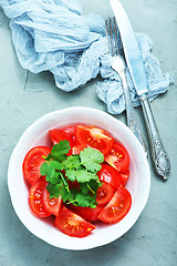 Image showing tomato salad