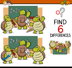 Image showing differences task for children