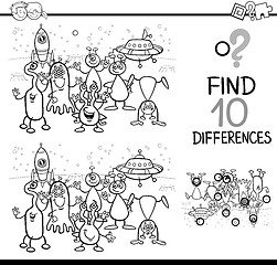 Image showing differences activity for coloring