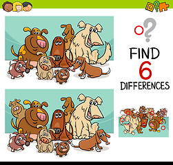 Image showing activity of differences with dogs