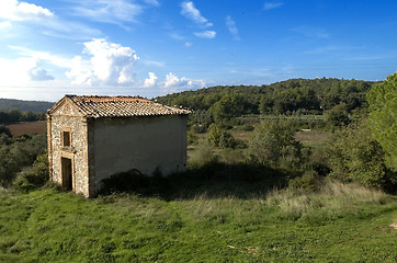 Image showing the rural house in the italian country