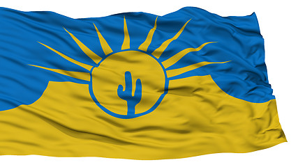 Image showing Isolated Mesa City Flag, United States of America