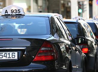 Image showing Taxi rank