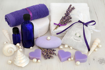 Image showing Lavender Herb Cleansing Treatment