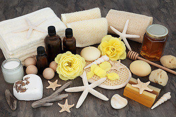 Image showing Natural Spa Body Treatment