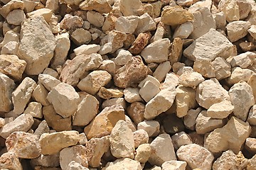 Image showing Pile of stones