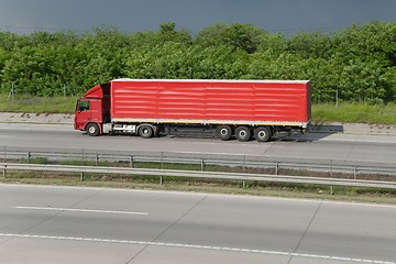 Image showing Truck on the highway