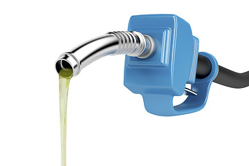 Image showing Pouring fuel