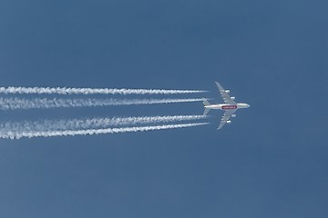 Image showing Plane at cruising altitude