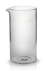 Image showing Graduated measuring beaker