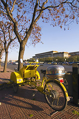 Image showing Yellow Tricycle