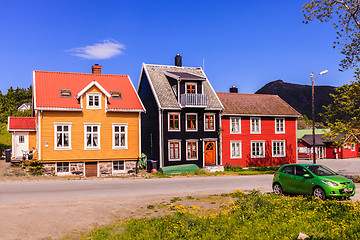 Image showing Colorful suburb