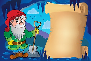 Image showing Parchment in fairy tale cave image 8