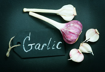 Image showing fresh garlic