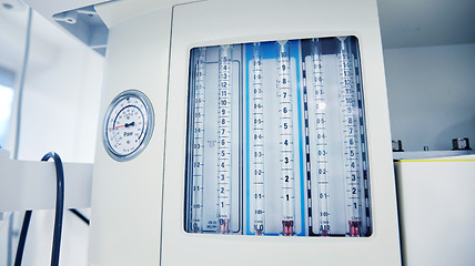 Image showing anesthesia machine at hospital operating room