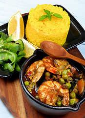 Image showing Delicious Seafood Curry