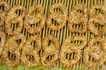 Image showing Freshly baked French Pretzel