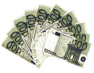 Image showing Vintage Euros picture