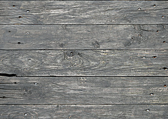 Image showing old wooden planks