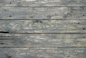 Image showing old wooden planks