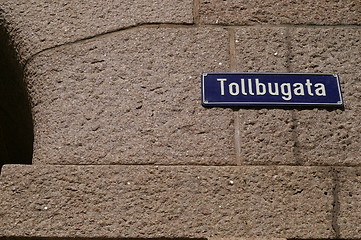 Image showing Tollbugata in Oslo