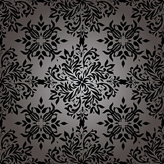 Image showing Abstract floral repeat