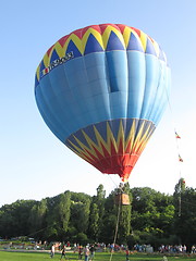 Image showing Hot air baloon