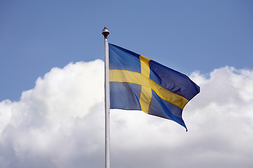 Image showing Swedish National Flag