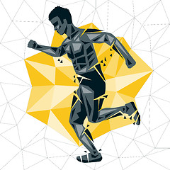 Image showing Geometric Crossfit concept